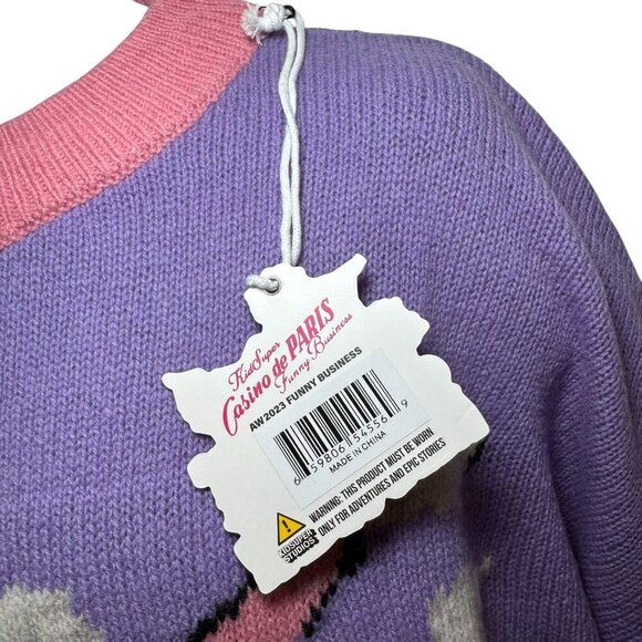 KidSuper Funny Business 2023 Sweater Mens size  XL Streetwear NWT - Picture 8 of 16